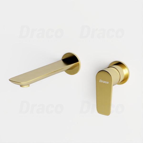 Vòi Lavabo Âm Tường Nóng Lạnh Draco F2409