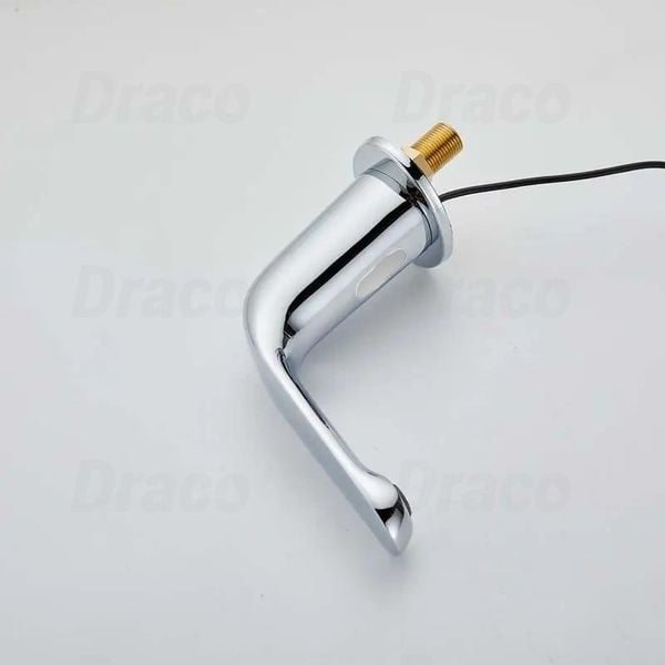 Vòi Lavabo Lạnh Đồng Thau Phủ Crom Cảm Ứng Một Chạm Draco F2206C