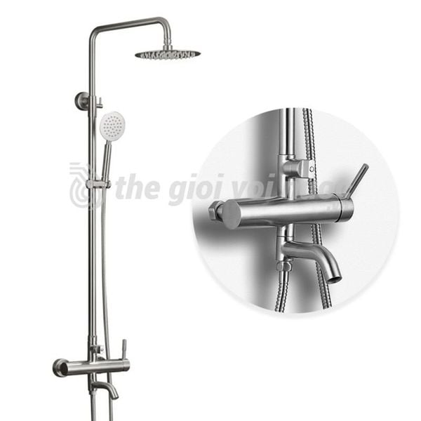 Sen tắm đứng lạnh inox 304