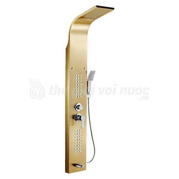 Sen Thuyền Massage Inox 304 Vàng Draco F0031I