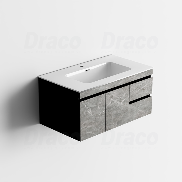 Tủ Lavabo Chất Liệu Nhựa PVC Lõi Đặc Chống Nước Tuyệt Đối Draco T2180