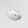 Lavabo Âm Bàn Thiết Kế Chữ Nhật Draco T2194S