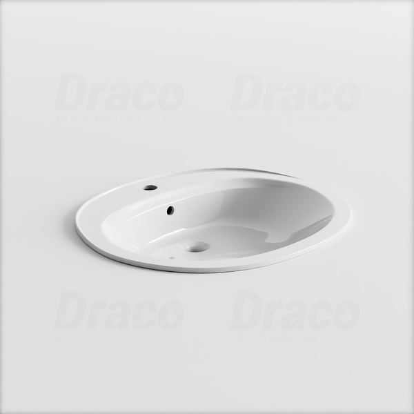 Lavabo Âm Bàn Thiết Kế Chữ Nhật Draco T2194S