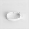 Lavabo Treo Góc Sứ Trắng Ceramic Cao Cấp Draco T2230S