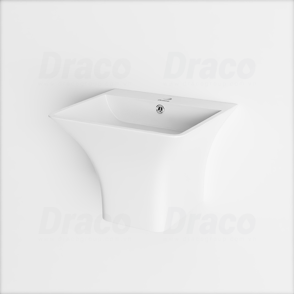 Lavabo Treo Chất Liệu Sứ Ceramic Cao Cấp Draco T2239