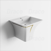 Lavabo Treo Chất Liệu Sứ Ceramic Cao Cấp Draco T2239