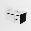 Tủ Lavabo Chất Liệu Nhựa PVC Lõi Đặc Chống Nước Tuyệt Đối Draco T2280