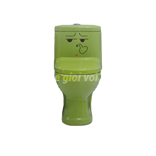 Bồn Cầu Trẻ Em Draco TB001G Màu Xanh Lá
