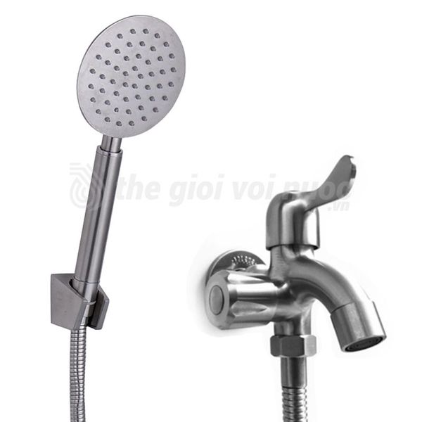 Vòi Sen Tắm Lạnh Inox 304 Draco F1217I