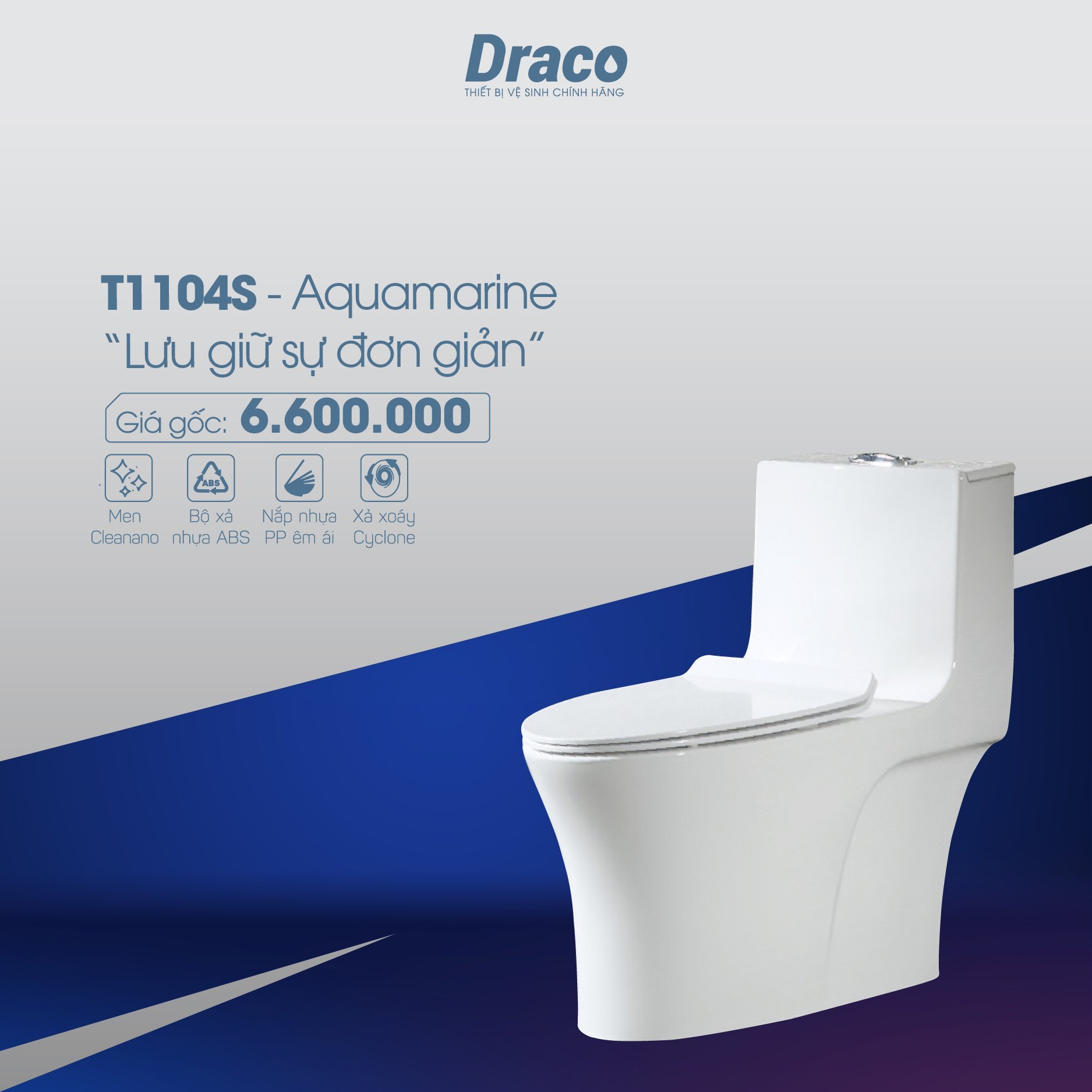 Bồn cầu khối Draco