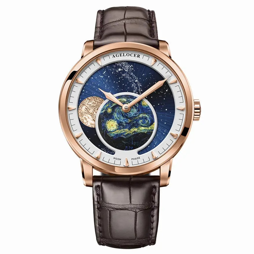  ĐỒNG HỒ NAM AGELOCER MOON PHASES 6401D2 