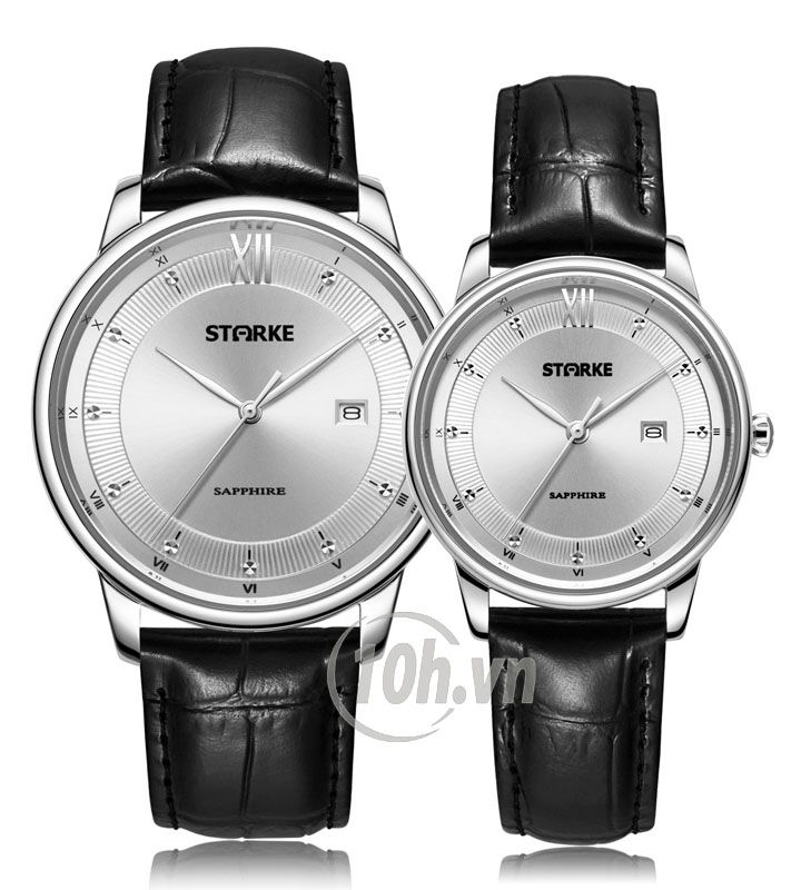  Đồng hồ Cặp Đôi Starke SK117PM+PL.SBW 