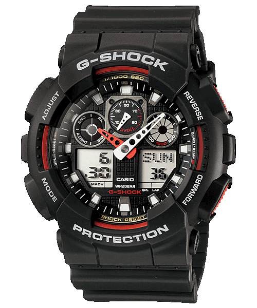  CASIO G-SHOCK GA-100-1A4 