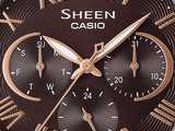  CASIO SHEEN SHE-3058PGL-5A 