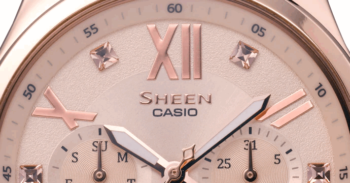  CASIO SHEEN SHE-3806SPG-7A 