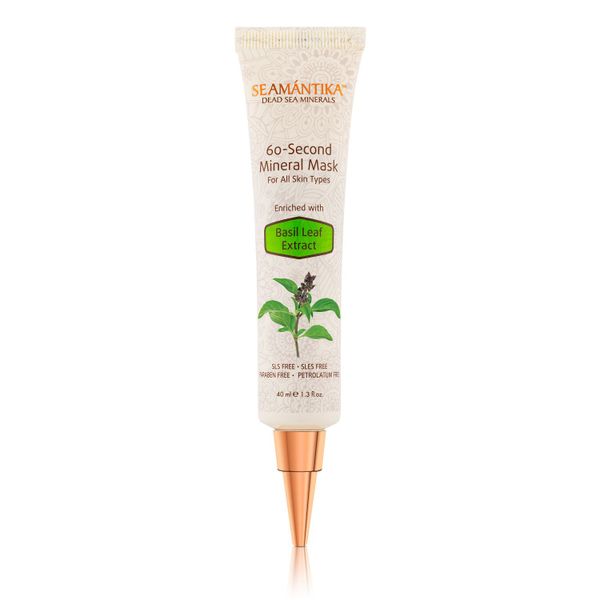  Mặt Nạ 60 giây Giàu Khoáng Chất - Chiết xuất lá Basil - Phù hợp mọi loại da - 60-SECOND MINERAL MASK - BASIL LEAF EXTRACT 