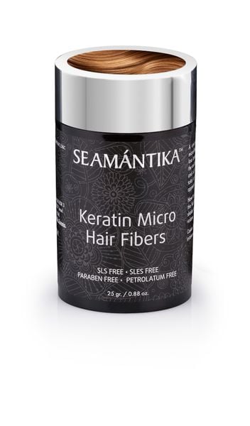  Sợi Keratin Siêu Nhỏ - Tóc Nâu - Dành cho mái tóc mỏng - KERATIN MICRO HAIR FIBERS - BROWN 