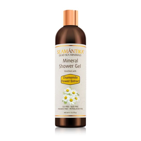  Gel tắm giàu khoáng chất chiết xuất Cúc La Mã - MINERAL SHOWER GEL - CHAMOMILE FLOWER EXTRACT 