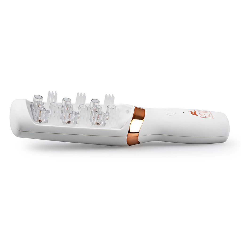  LƯỢC TRỊ LIỆU KÍCH THÍCH MỌC TÓC - ELEVARE 500 REVV WHITE HAIR BRUSH 