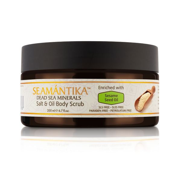  MUỐI TẨY TẾ BÀO CHẾT TOÀN THÂN DẦU HẠT MÈ - SALT & OIL BODY SCRUB SESAME SEED OIL 