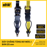 Dây chằng Tăng đơ Móc J bản 25mm