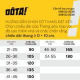  Thang Dắt Xe Thông Minh Đặt Xéo 120x42CM 