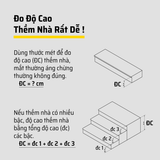  Thang Dắt Xe Thông Minh Siêu Rộng (cho thềm cao từ 16 đến 75 cm) 