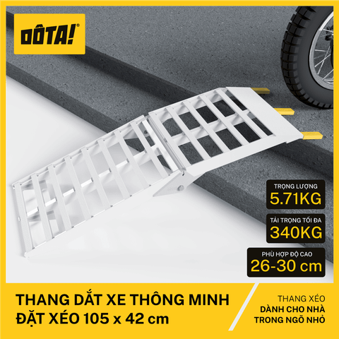 Thang Dắt Xe Thông Minh Đặt Xéo 105x42CM