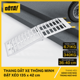  Thang Dắt Xe Thông Minh Đặt Xéo 135x42CM 
