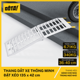 Thang Dắt Xe Thông Minh Đặt Xéo 135x42CM