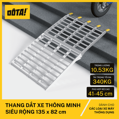 Thang Dắt Xe Thông Minh Siêu Rộng 135x82CM