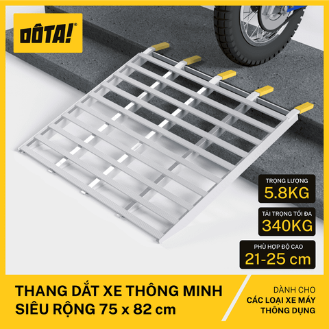 Thang Dắt Xe Thông Minh Siêu Rộng 75x82CM