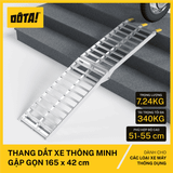 Thang Dắt Xe Thông Minh Gập Gọn 165x42CM