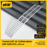  Thang Dắt Xe Thông Minh Gập Gọn 210x42CM 