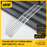 Thang Dắt Xe Thông Minh Gập Gọn 210x42CM