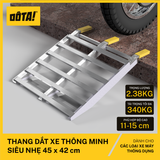  Thang Dắt Xe Máy Hợp Kim Nhôm Siêu Nhẹ Tải Trọng 340Kg 