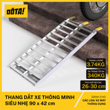  Thang Dắt Xe Máy Hợp Kim Nhôm Siêu Nhẹ Tải Trọng 340Kg 