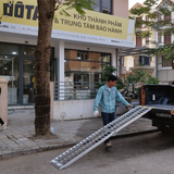  Thang Dắt Xe Máy Lên Xe Bán Tải Hợp Kim Nhôm Tải Trọng 340Kg 
