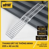  Thang Dắt Xe Máy Hợp Kim Nhôm Gập Gọn Tải Trọng 340Kg 