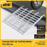  Thang Dắt Xe Thông Minh Siêu Rộng (cho thềm cao từ 16 đến 75 cm) 