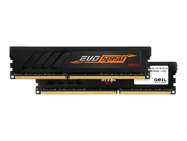 RAM GEIL EVO SPEAR (for AMD RYZEN) 32GB (2x16GB) - DDR4 - 2400MHz - CL16 - GASB432GB2400C16DC