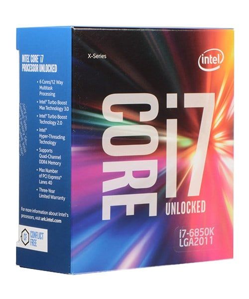Intel® Core™ i7-6850K (Không Kèm Fan)