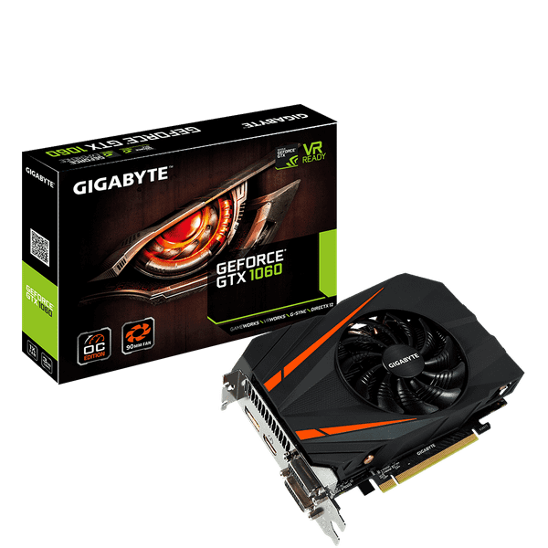 GIGABYTE GeForce® GTX 1060 Mini ITX OC 3G