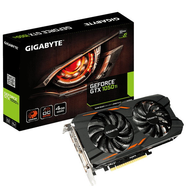 GIGABYTE GeForce® GTX 1050 Ti Windforce OC 4G