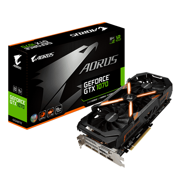 GIGABYTE AORUS GeForce® GTX 1070 8G