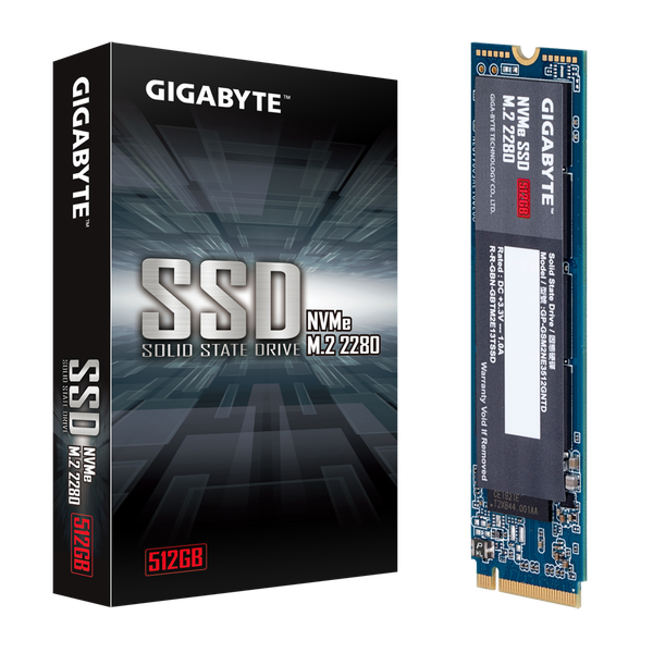 GIGABYTE NVMe SSD 512GB