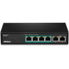 6-Port Fast Ethernet PoE+ Switch