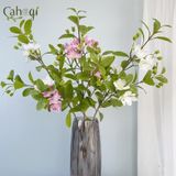 Hoa Giả Cành Hoa Sim 2 Màu 80 Cm