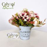 Hoa Giả - Xô Hoa Hồng Romantic