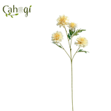 Hoa Giả - Hoa Thược Dược 4 Bông Cành Lớn- 73 Cm